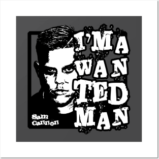 WANTED MAN - Sam Cannon - QWA Posters and Art